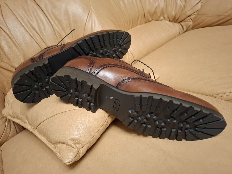 Pantofi piele maro 45 Fraterno