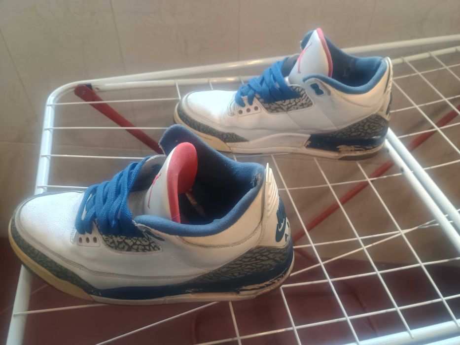 Air Jordan 3 Retro "Wizards" – Good Condition – Size 45.5 Eur