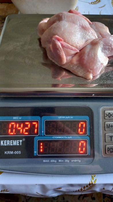 Мясо домашней перепёлки