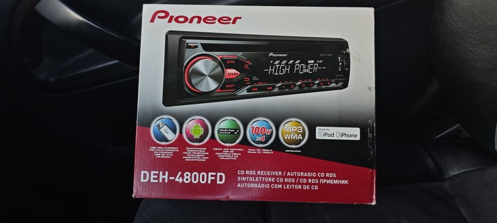 Pioneer deh - 4800FD(usb,aux,cd)БАРТЕР 4x100