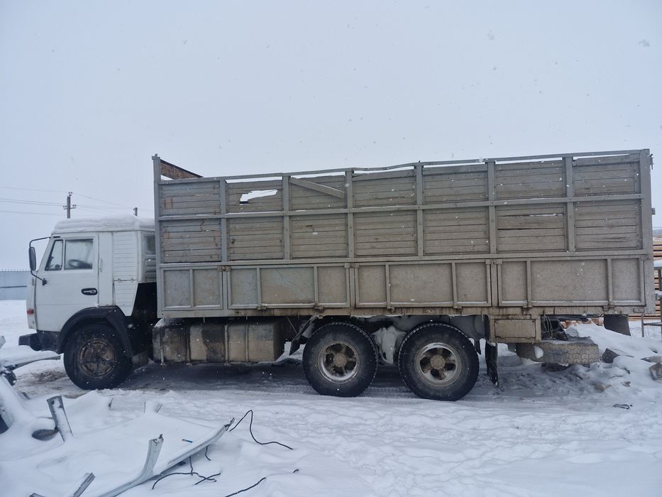 Камаз с прицепом