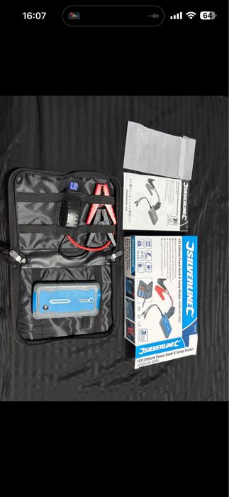 Silverline 12V Lithium Power Bank & Jump Starter