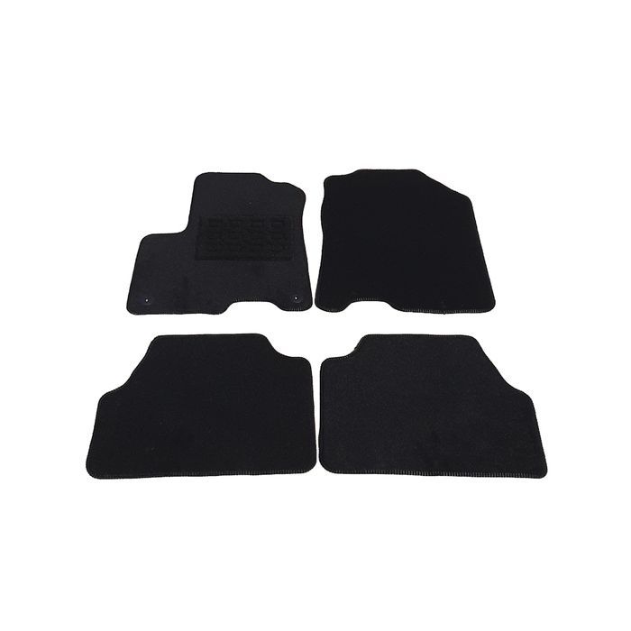 Set covorase auto din mocheta Hyundai E-Kona 2019-, Negru, 4 Buc