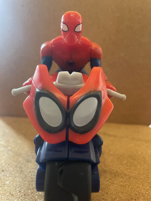 Motocicleta+drona spider man