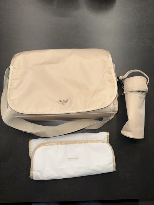 Geanta pt scutece bebe Emporio Armani