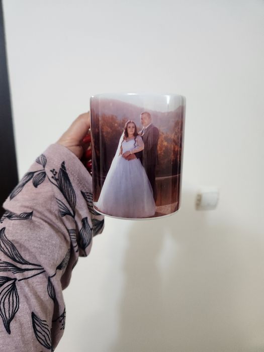 Cană personalizată cu poză,text, caricatură /design digital
