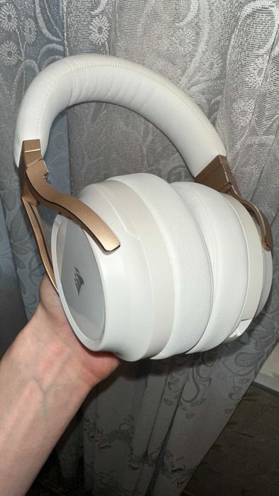 Беспроводные наушники | Corsair Virtuoso RGB Wireless (White/Gold)