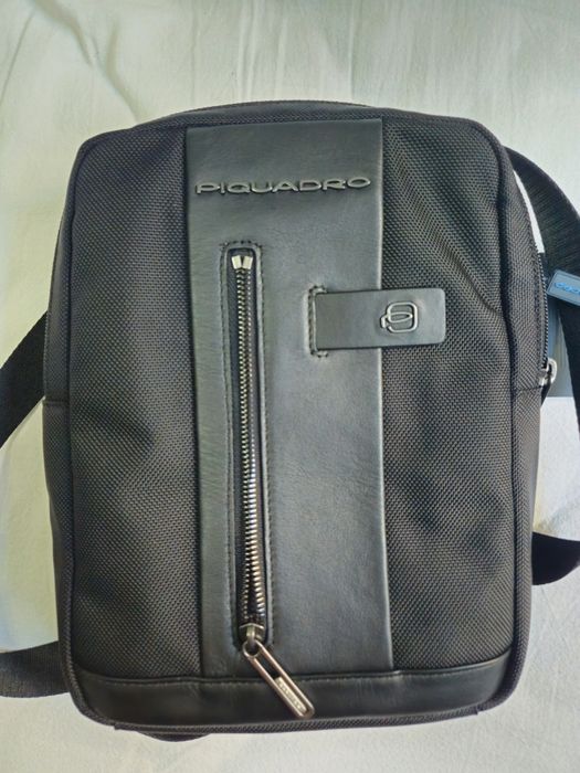 Мъжка чанта естествена кожа piquadro