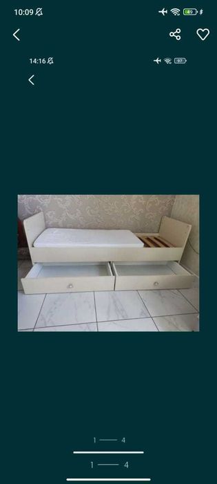 Продам кровать детскую