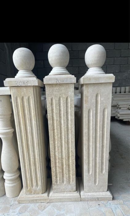 Травертин Балясина Поребрик Тумба