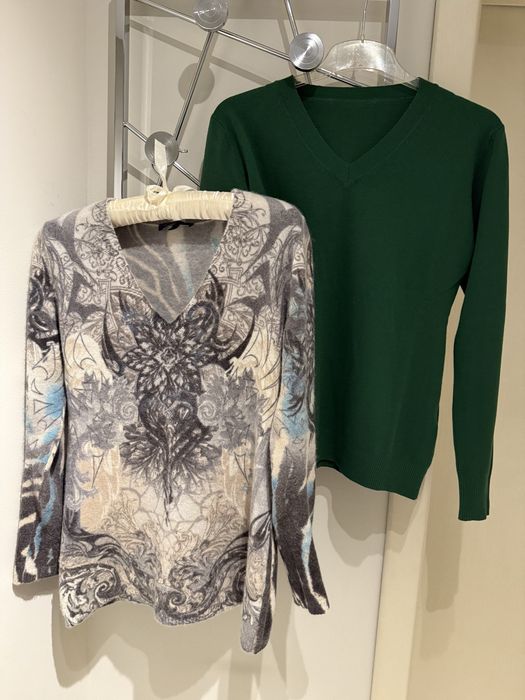 Пуловери-ангора, вълна/ кашмир и мерино (S/M)