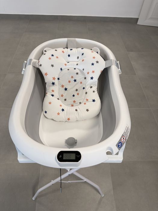 Cadă pliabilă cu suport înalt