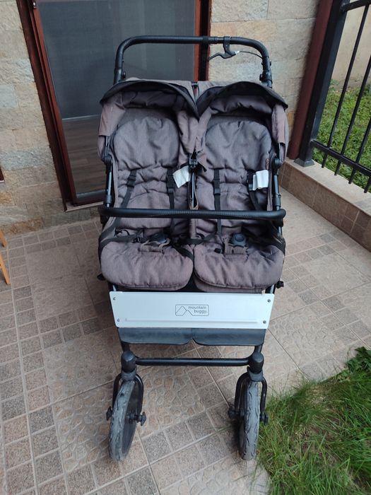 MOUNTAIN BUGGY Комбинирана количка за близнаци DUET V3 LUXURY РИБЕНА К