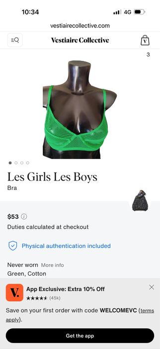 Sutien Les Girls Les Boys – nou, cu etichete