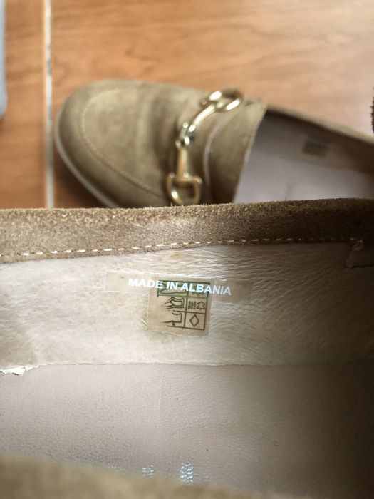 Mocasini piele intoarsa, marimea 38