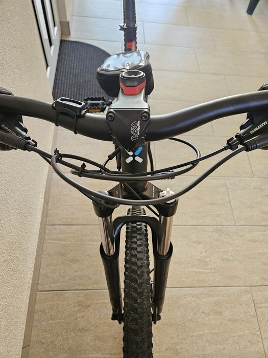 Bicicleta MTB drumetie, suspensie integrala, 27.5",  frane hidraulice Shimano, cadru aluminiu
