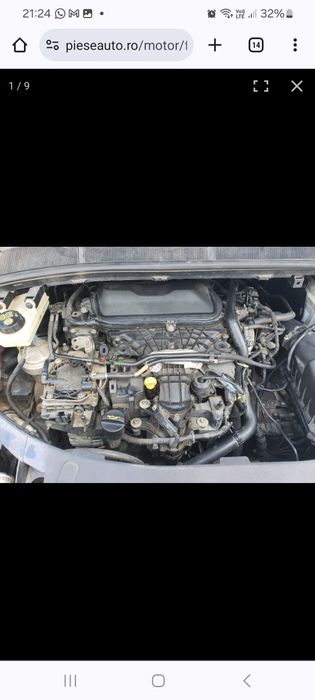 Motor Ford Kuga 2.0 tdci euro5 complet echipat cu accesorii an 2013