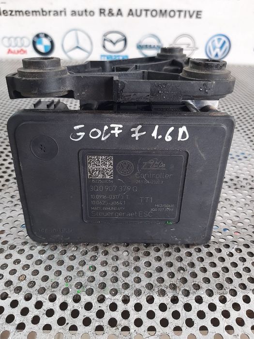 Modul Pompa Unitate ABS Vw Golf 7 VII Seat Skoda Cod 3Q0907379G Vanduta De Firma Cu Garantie