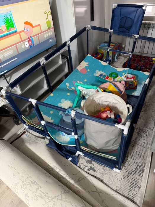 Продам сухой бассейн и бортик для малыгей