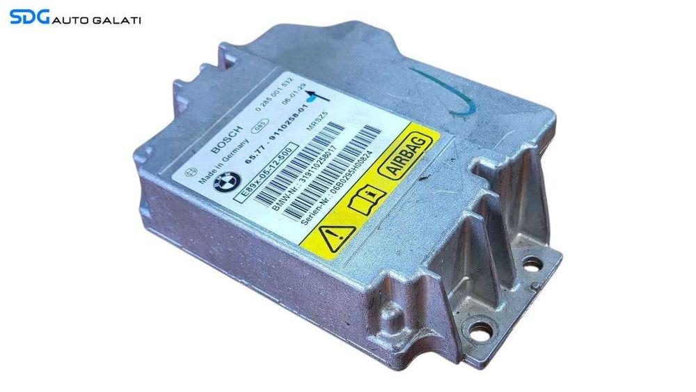 Unitate Modul Calculator Control Airbag BMW Seria 3 E90 E91 2004 - 2011 Cod 6577-9110258-01 9110258-01 [L8148]