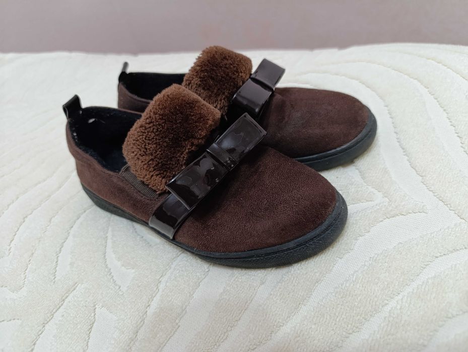 Туфли мехом 34размер