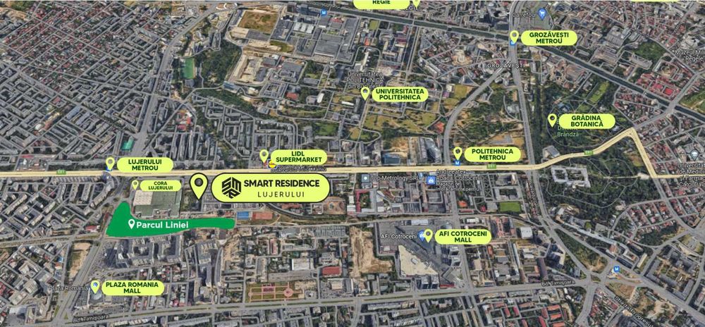Vand (cedez antecontract) garsoniera Smart Residence Lujerului + Parcare inclusa