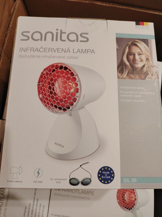 Нова инфрачервена лампа Sanitas 100 W