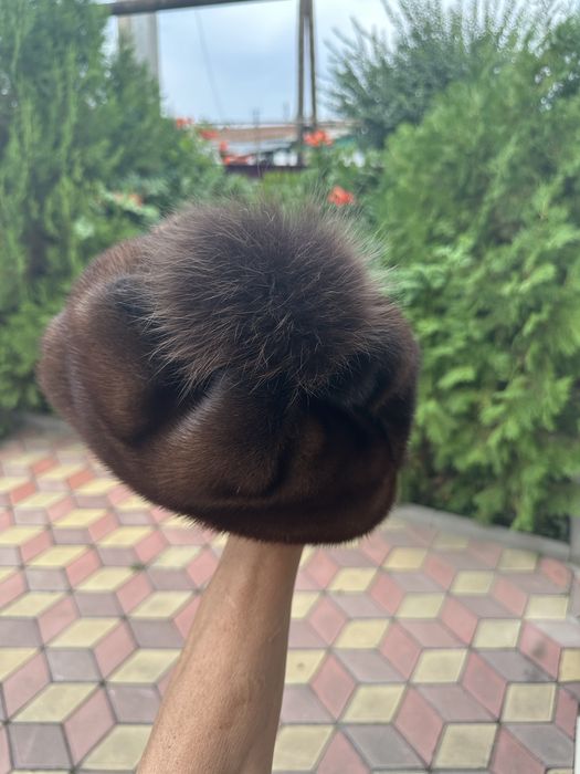 Шапка норковая