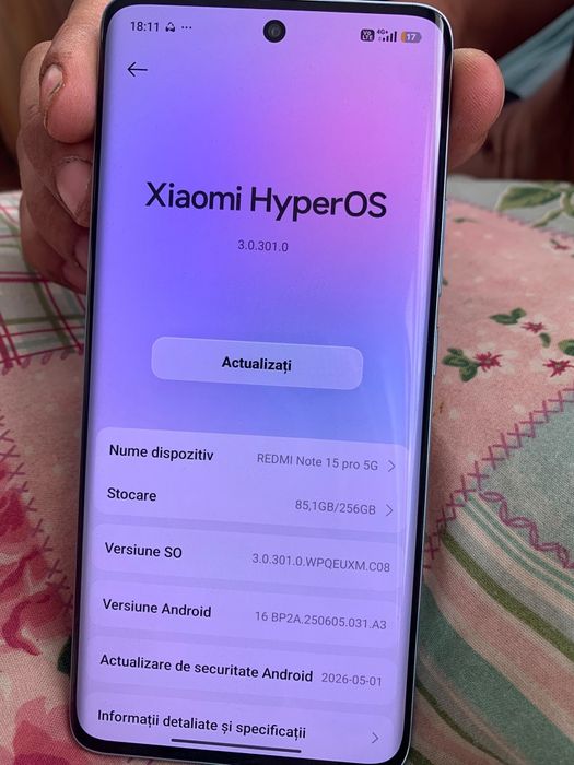 Vând sau schimb redmi note 15 5g