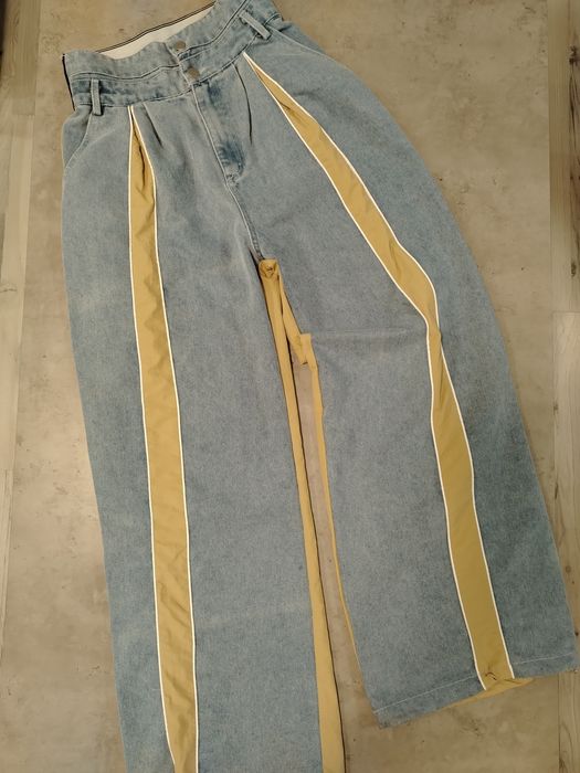 Дънки с шушляков елемент