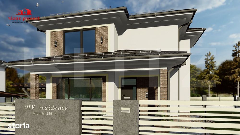 Casa cu 3 dormitoare, teren 500 mp, ideala pentru familie