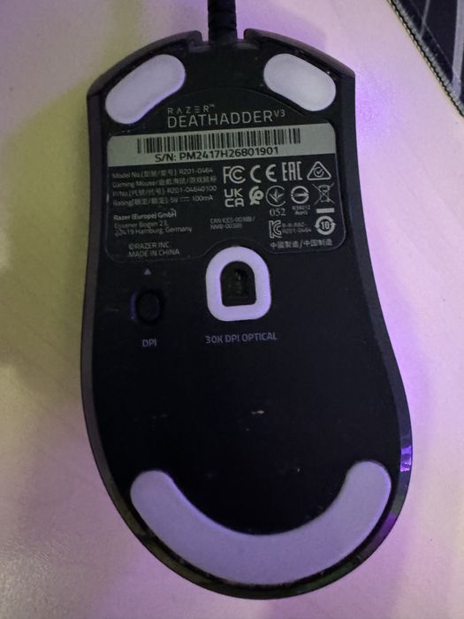 Игровая мышка razer deathadder v3