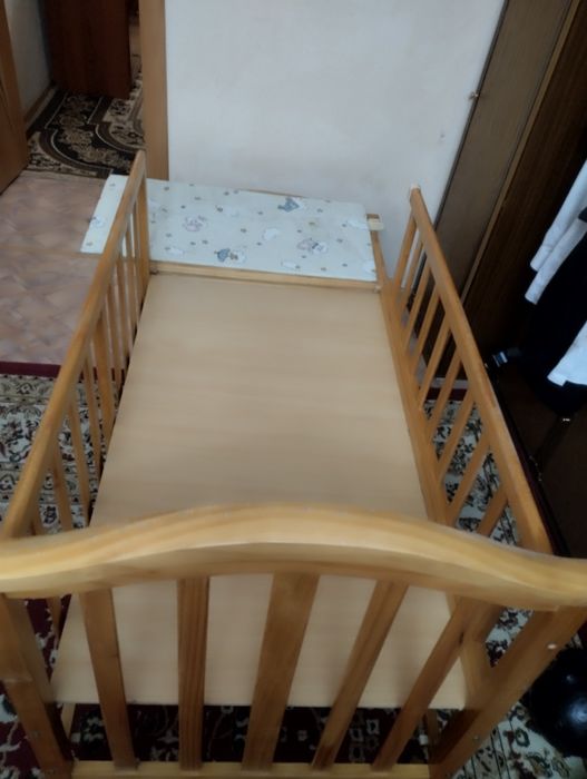 Манеж детский деревянный