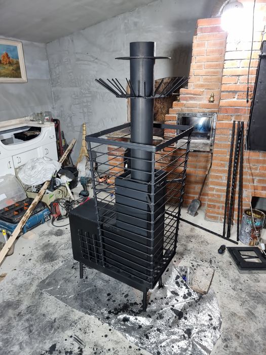 Sobe pentru saune pe lemne confecționate din otel 6mm