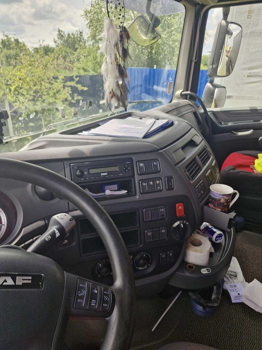 Ansamblu cap tractor Daf XF 106.460 2017 + semiremorca Krone standard 2014