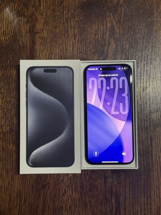 Iphone 15 pro max  256GB - НОВ ОРИГИНАЛЕН ДИСПЛЕЙ!