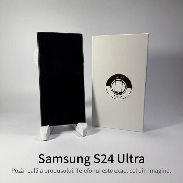 ispotmobile.ro Samsung S24 Ultra 256 GB / 12 gb , Garantie 2 Ani + cadou