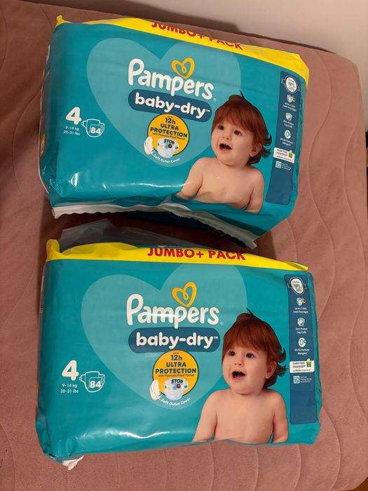 Pampers baby dry 9 - 14 kg , 88 бр  Pampers Pants (Гащички),15€ за Бр