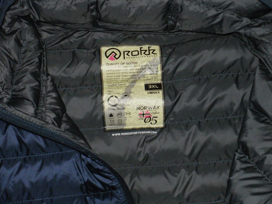 Rokk Norwegian Brand ново преходно гъши пух 2XL
