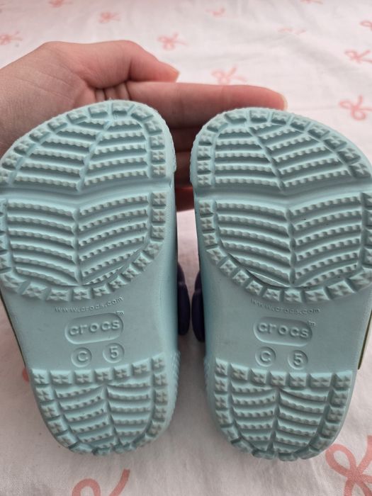 Детски Crocs чехли/сандалки светещи, размер 20-21