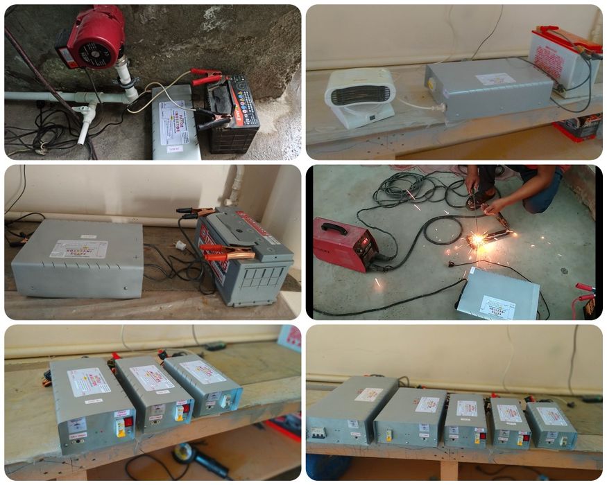 Инвертор 12v+24v=220v Юпс