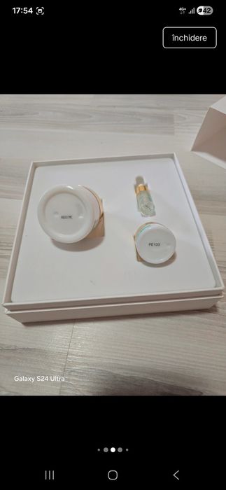 Set Valmont Hydration Nou - Cremă 50ml + Booster 4ml + Mască5ml (Luxury Skincare)