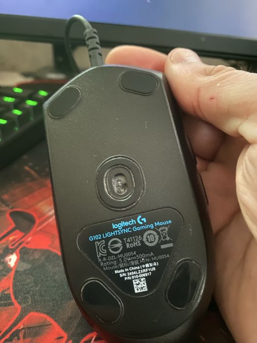 Мышка продам Logitech Bloogy A7
