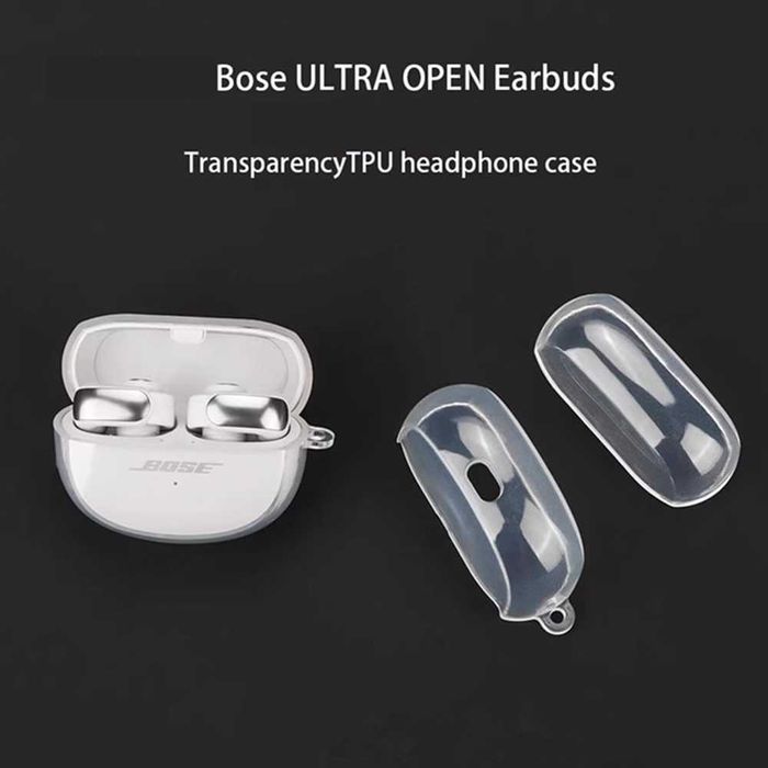 Husa TPU Transparent pentru casti Bose QuietComfort Ultra Open