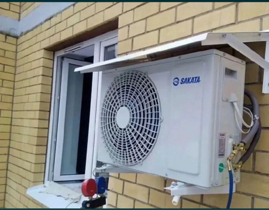 Установка кондиционер