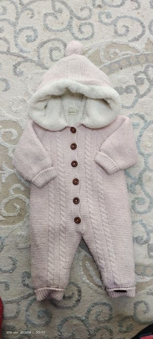 Вязаный комбинезон