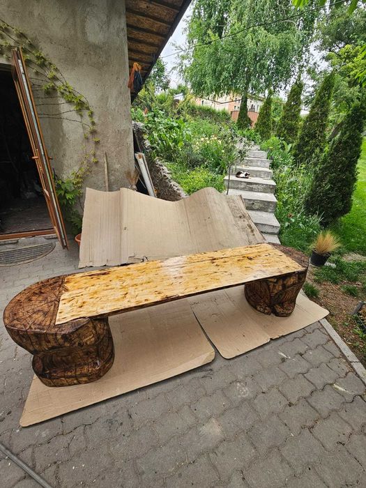 Лавочка деревянная