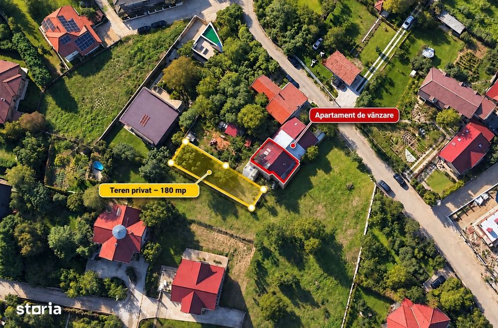 Apartament la casă P+M | 3 camere | Teren Privat | Str. Colinelor