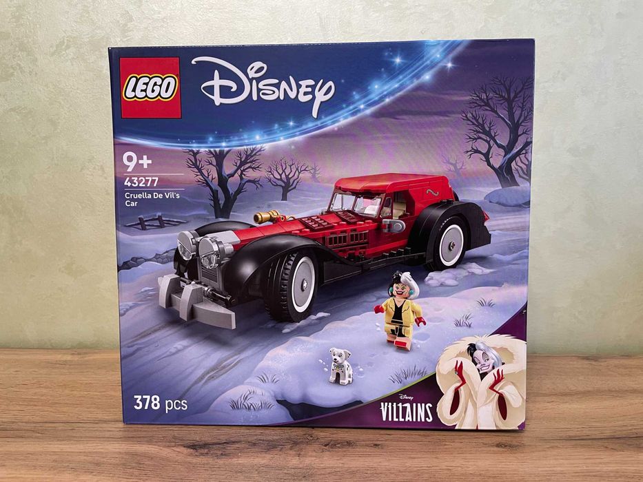 LEGO Disney: Машина Круэллы Де Виль (43277)
