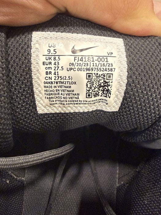 Nike Uptempo 43 номер